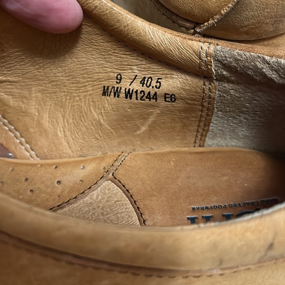 Born Sahara Nubuck Driving Oxford Moccasins sz 9 lace up - Picture 6 of 10